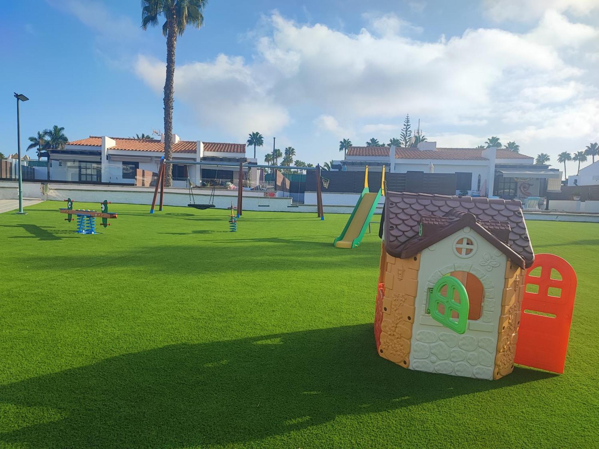Bungalow Maspalomas Golf Con Jacuzzi, Piscina Y Jardin San Bartolome de Tirajana  Exterior photo